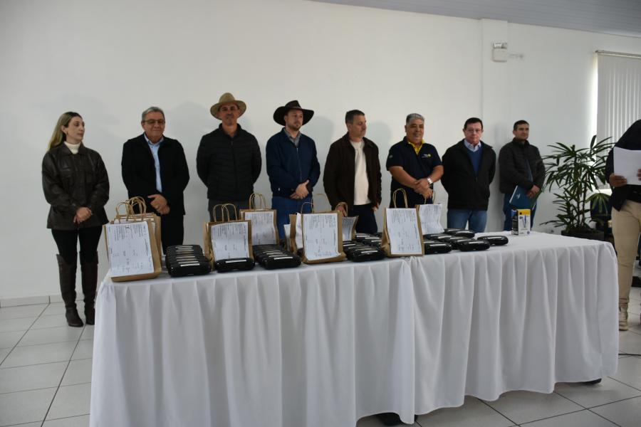 Entrega de óculos